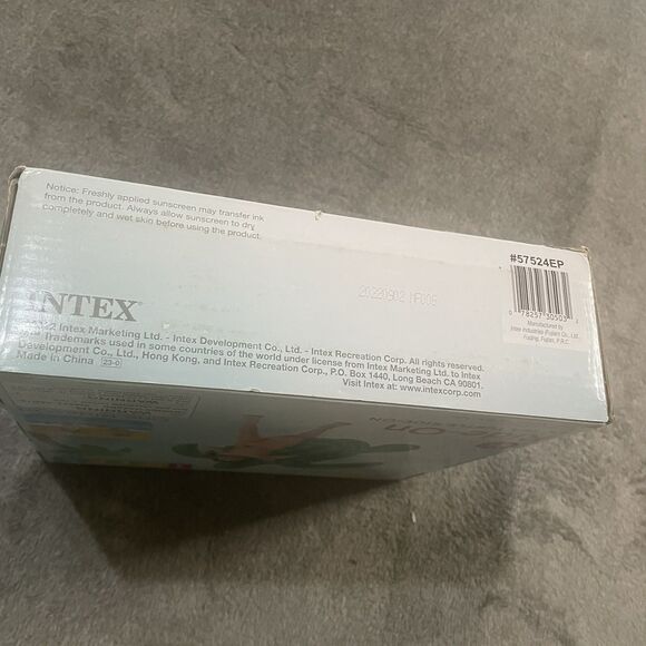 Intex Lil Sea Turtle Pool Float 59x50 Heavy Duty Ride On Adventure Age 3+ New - Picture 8 of 8